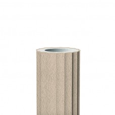 Декоративная колонна фасадный декор Prestige Decor тело с каннелюрами LC 104-21 Full (2.00м)